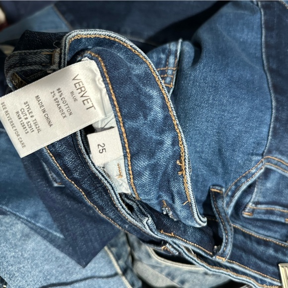 Vervet Women's Flare & Wide Leg Jeans - Blue Size 25 - Picture 5 of 5